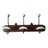 Vintage wall coat rack