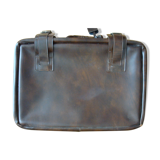 Valise porté main simili cuir noir