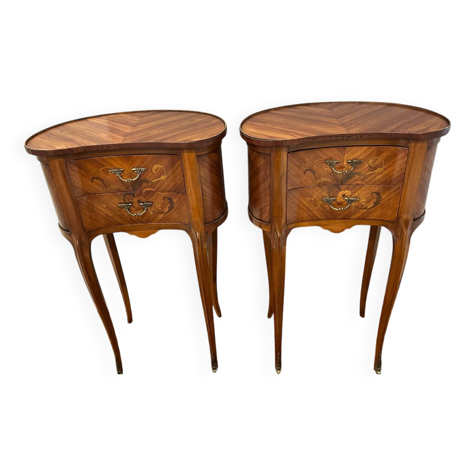Paire de Chevet  rognon Louis XV