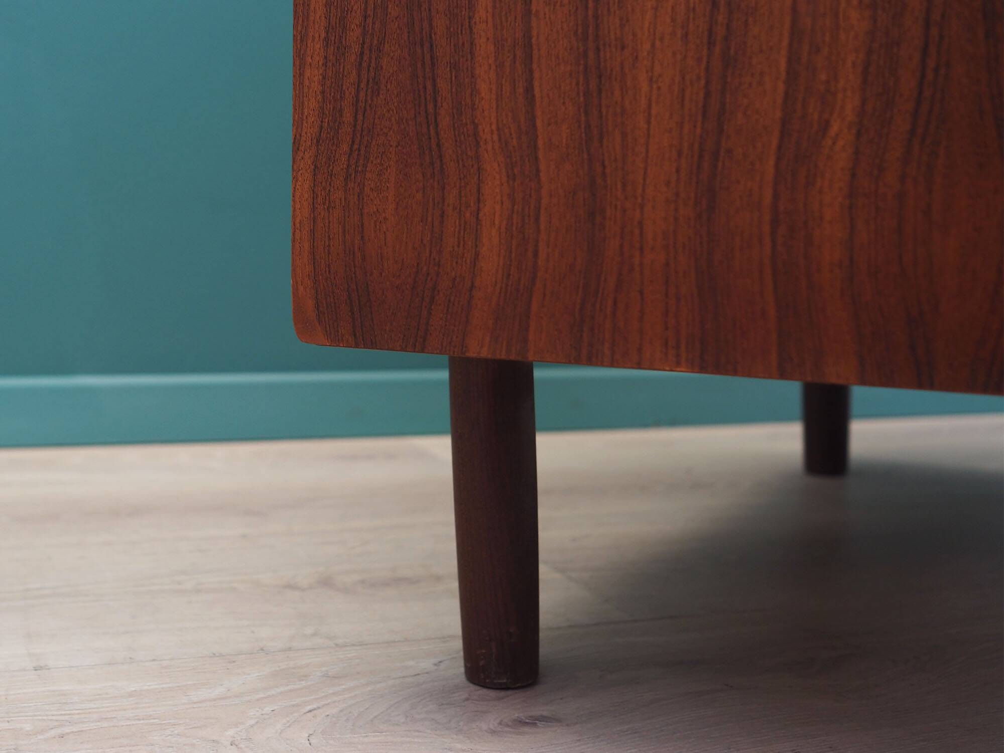 Commode en teck, design danois, années 1970, fabriquée au Danemark