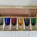 Set Italian vintage alcohol glasses