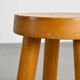 Paire de tabourets par Charlotte Perriand, Les Arcs, vers 1965