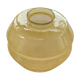 Lampshade globe art deco in old beige opaline glass