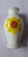 Large vintage vase with floral decoration