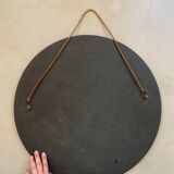 Old beveled round mirror 60cm