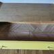 Vintage chest of drawers restyled feet compass