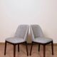 Ensemble de 6 chaises de salle à manger modernes rembourrées