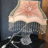 crystal lamp base with a very beautiful lampshade