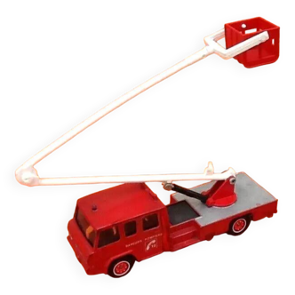 Miniature car Firefighter Truck Berliet 770 Camiva Mars 1973 Solido