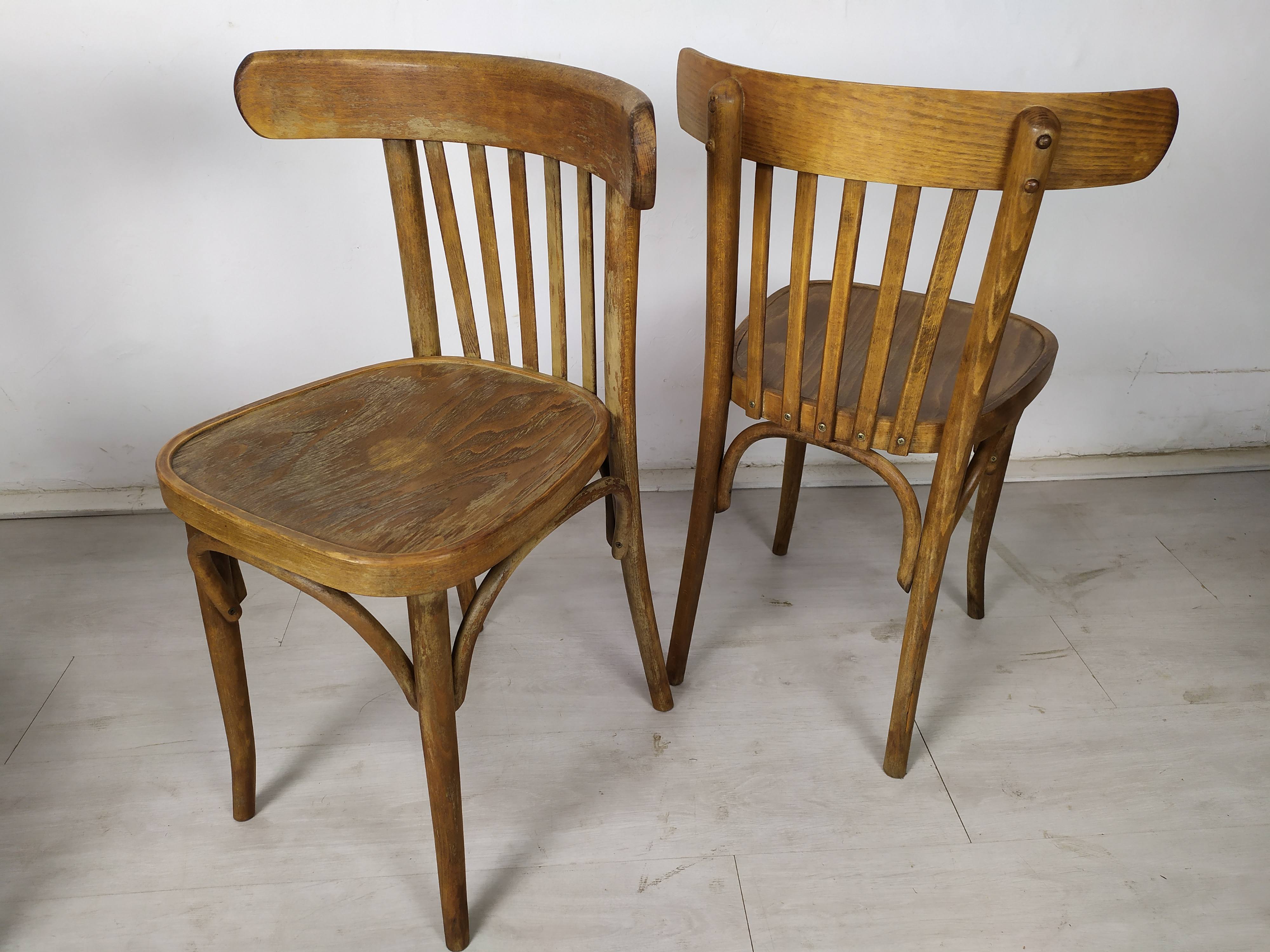 Lot de 12 chaises bistrot