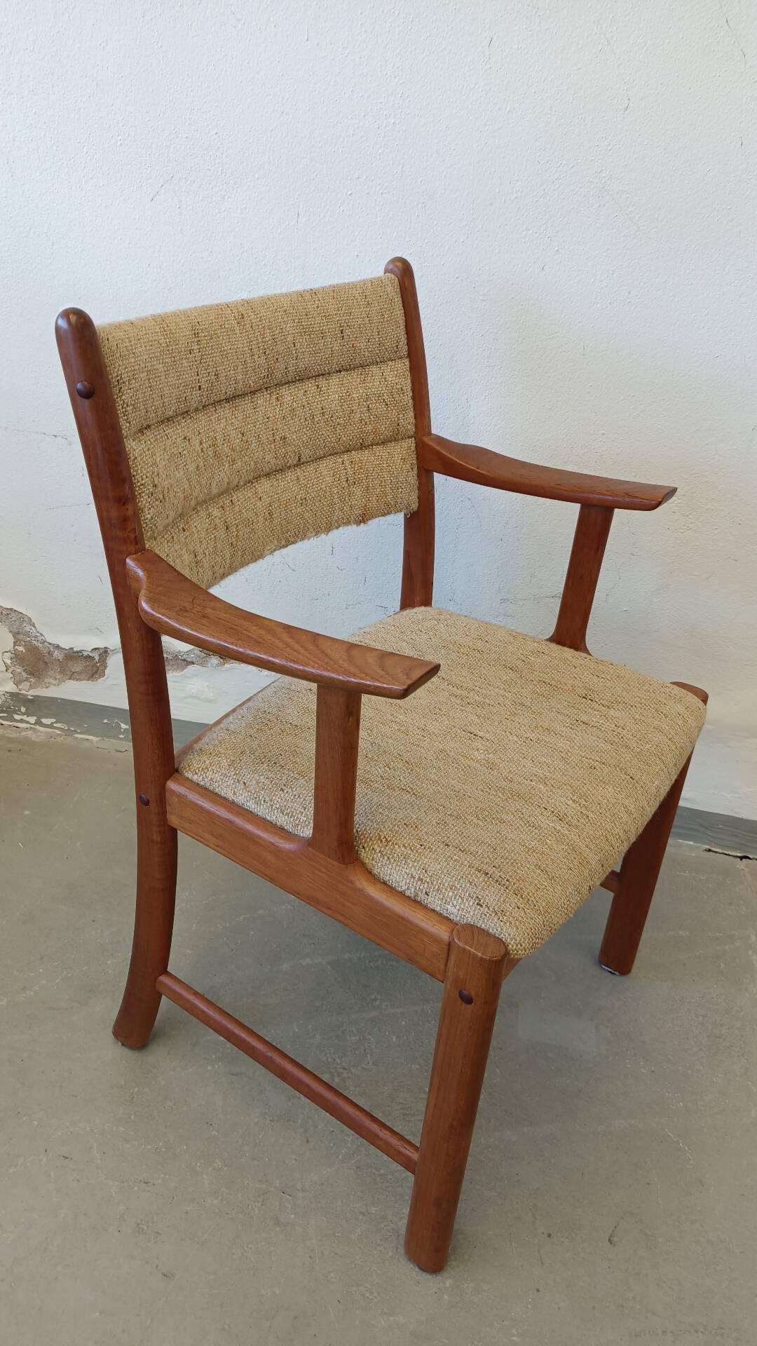 Scandinavian armchair in teak