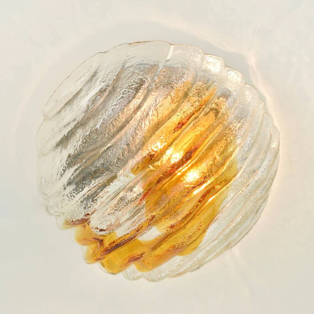 Mazzega Murano ceiling light from the 1960s