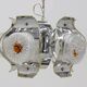Big Italian Design Murano Mazzega Chandelier, 1970s