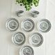 Lot de 6 coupelles et 2 tasses Cappellemans, Jemmapes