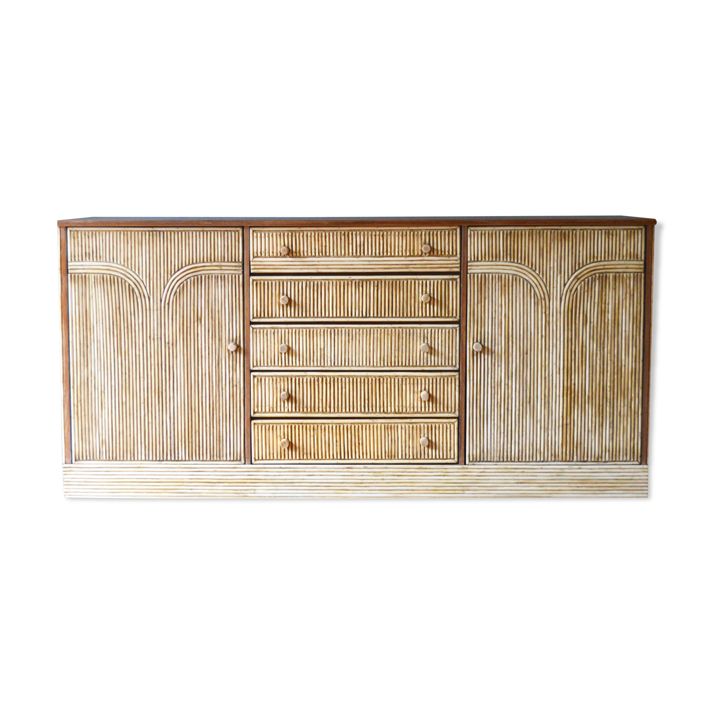 Rattan sideboard