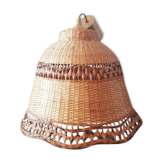 Rattan chandelier
