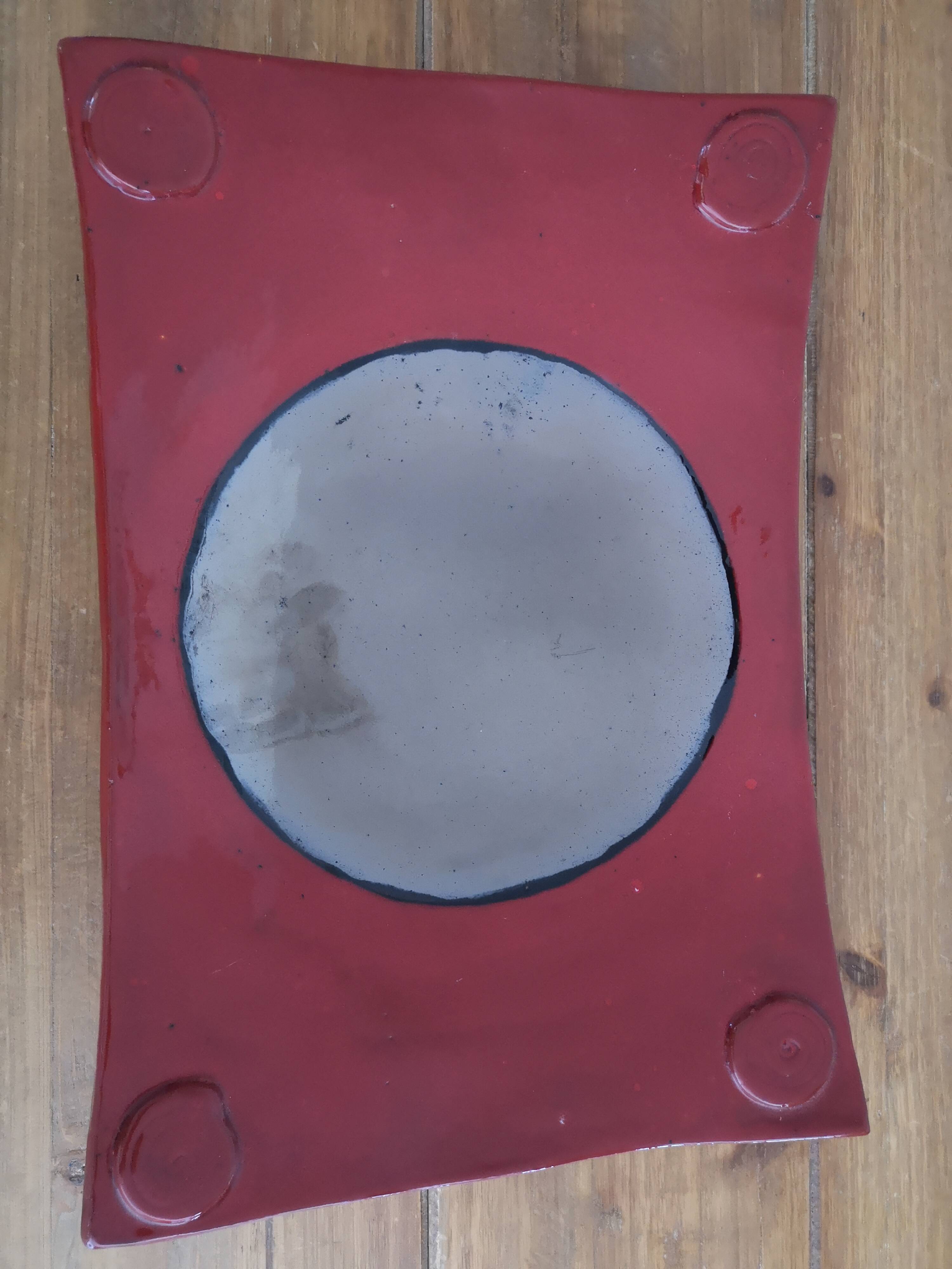 Ceramic plate