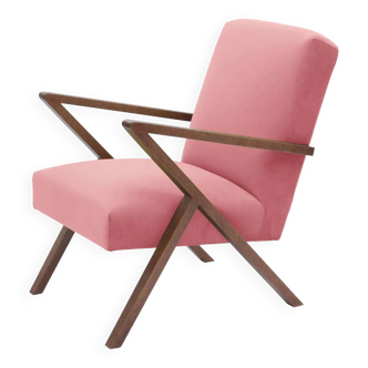 Retrostar Pink Armchair by Sternzeit-Design