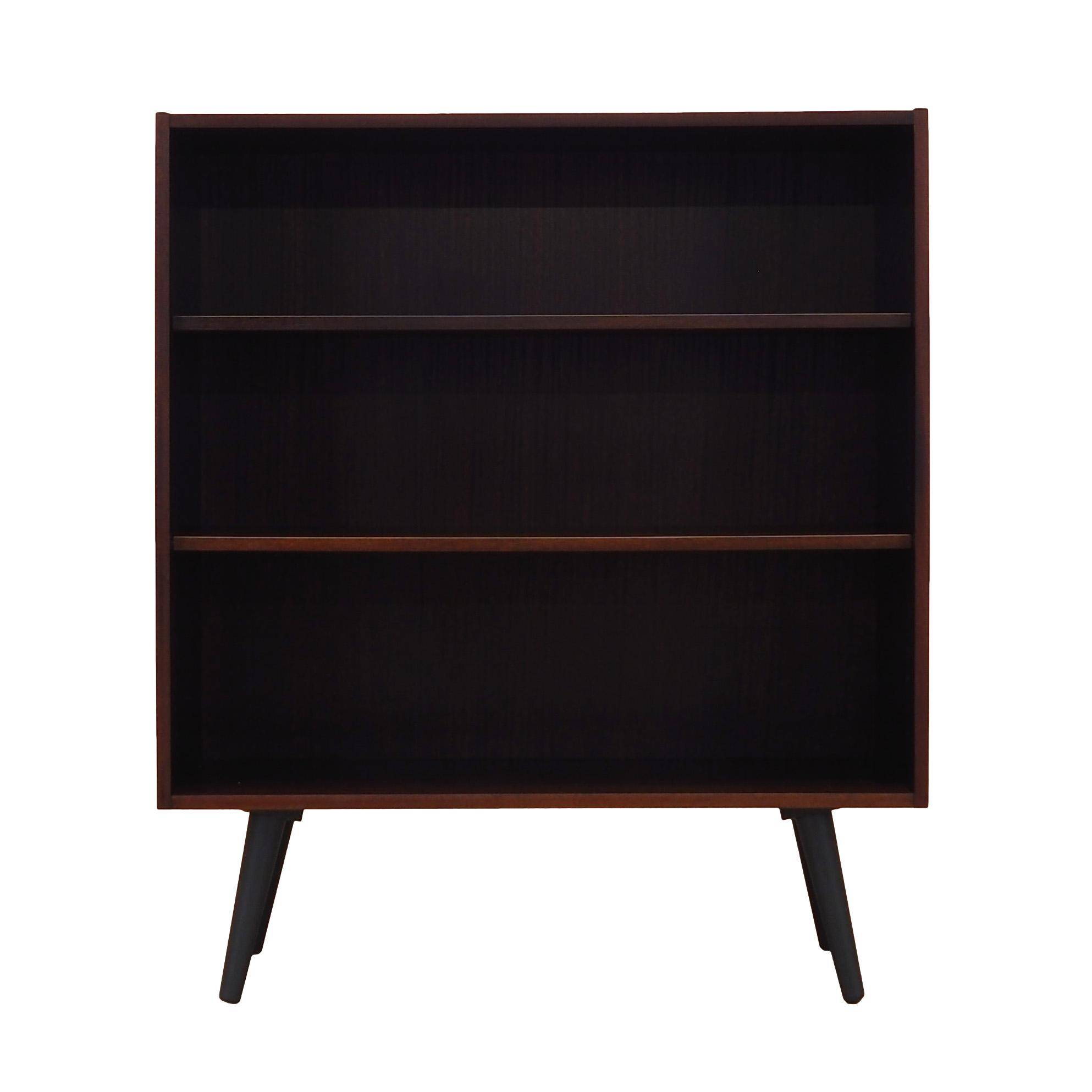 Mahogany bookcase, Danish design, 1970s, production: Denmark