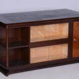 Bureau en frêne de chêne ArtDéco, Tchéquie, années 1930
