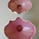 Pair of two-tone ceramic cups, 1950s