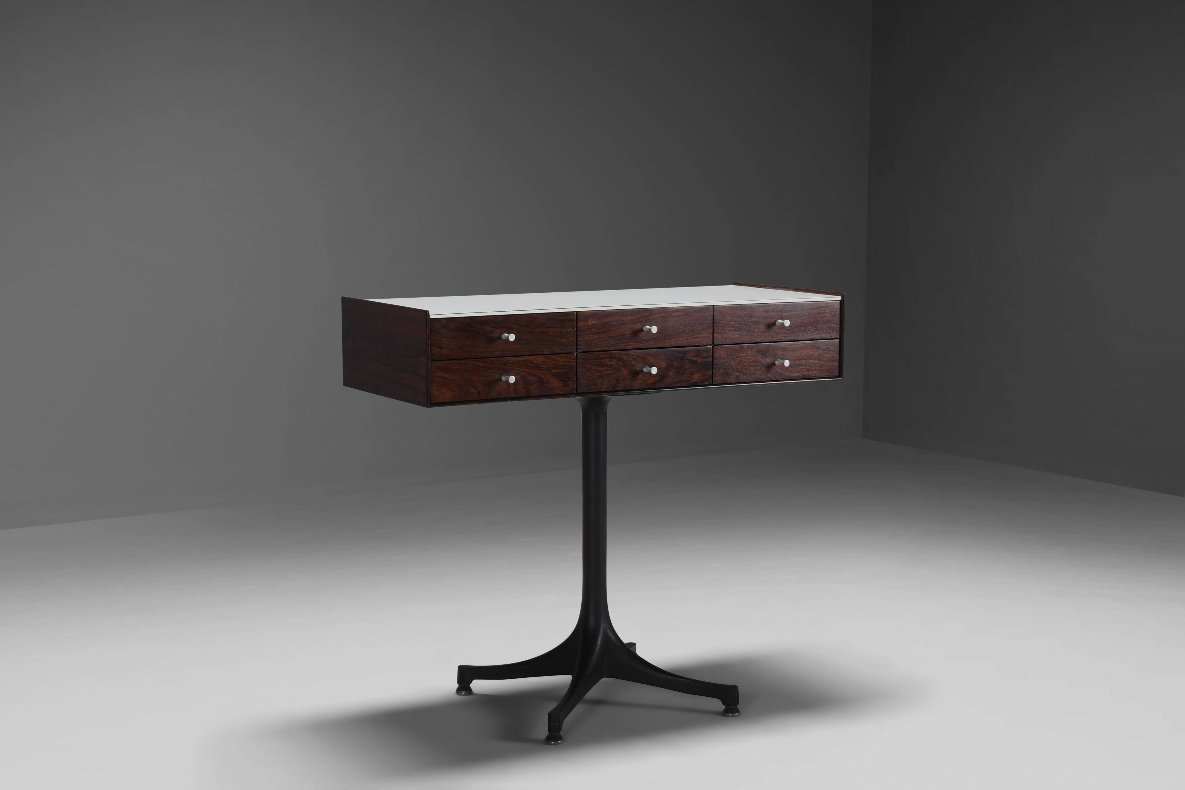 Miniature rosewood chest by George Nelson for Herman Miller, 1952