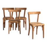 Vintage Viennese Style Chairs (c.1940). Set of 4 pieces