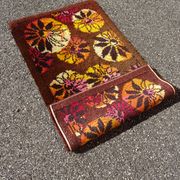 Vintage Wool Carpet Space Age 70s