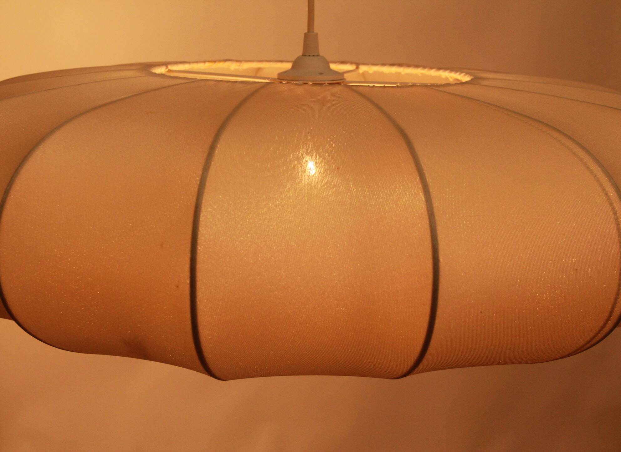 1960s Cocoon Ufo ceiling light in XXL