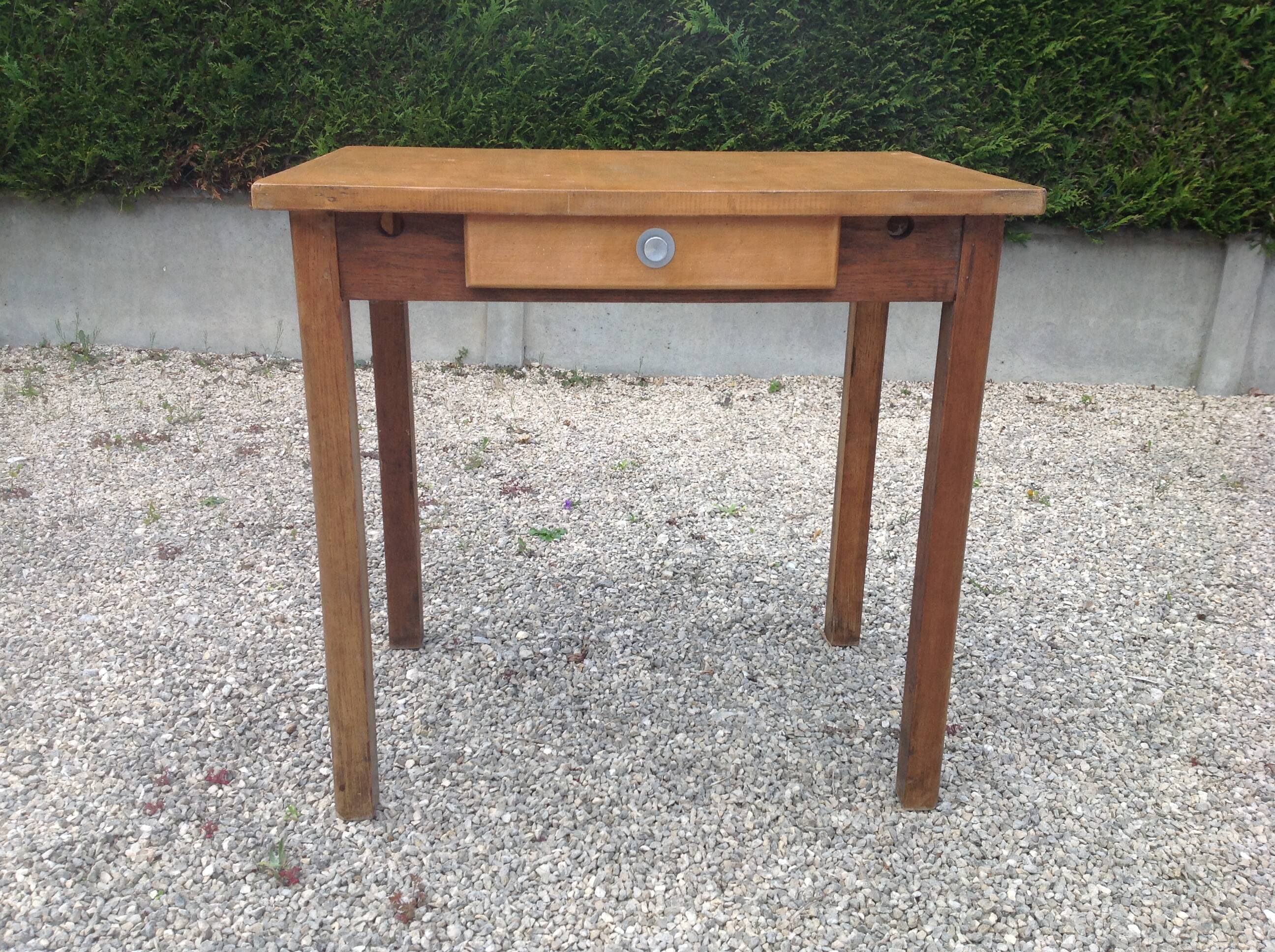 Antique kitchen table