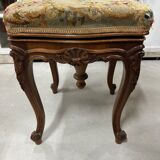 Vintage Louis XV style piano stool