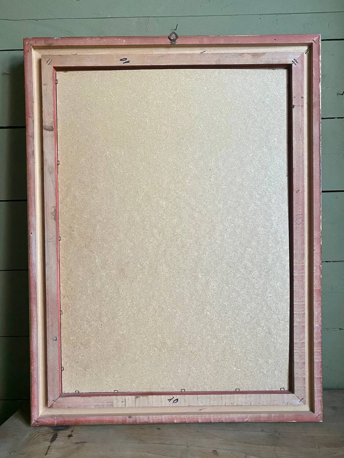 Large gilded wood mirror