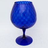 Large vase blue glass king
