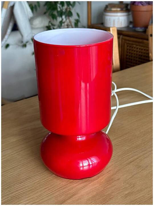LIKTA lamp (IKEA) in glass (1990s)