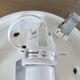 "parscot" ceiling light "gamma" model in opaline 60s 70s