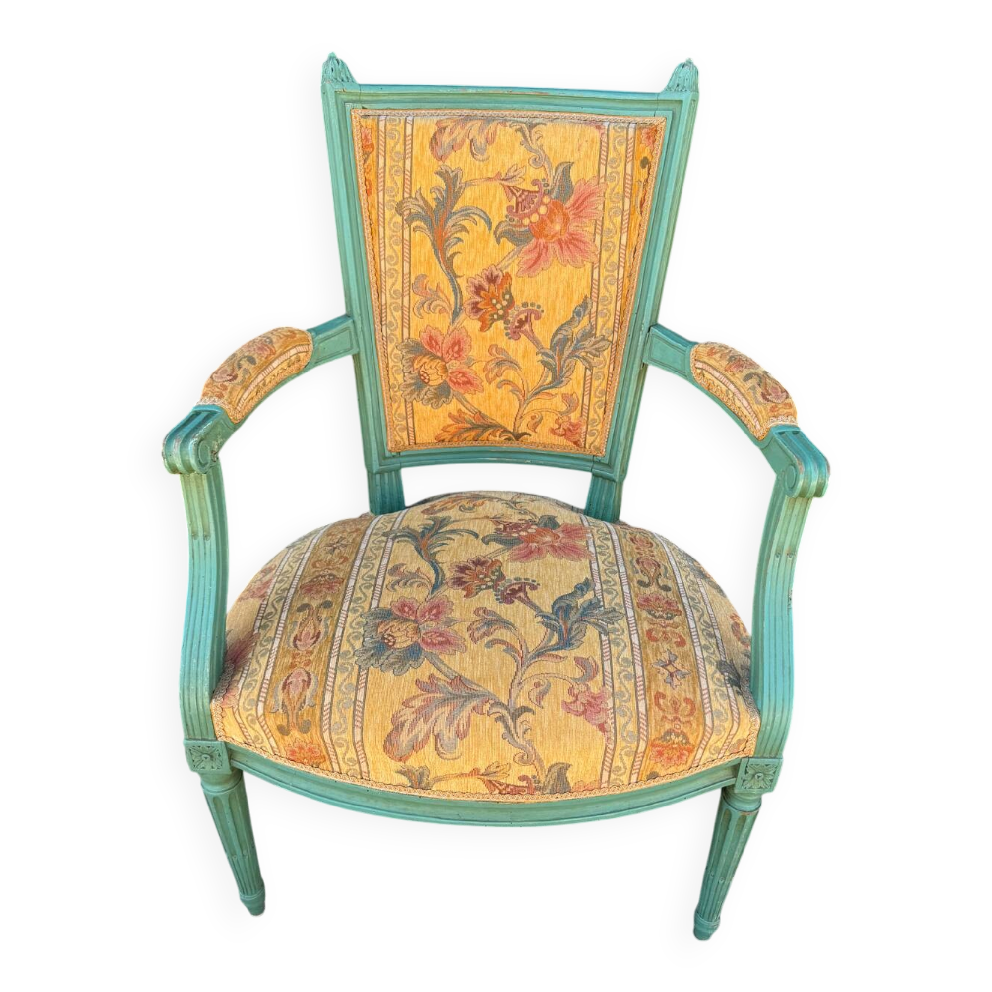 Louis XVI convertible armchair