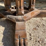 Medieval Gothic round table high period castle