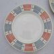 Lot De 8 Assiettes Plates Manufacture Salins