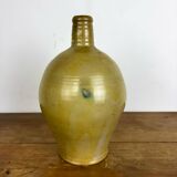 Antique glazed earthenware jug