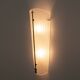 Pair of Mid-century Modern Style Italian Murano Glass and Brass Sconces