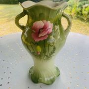 Art Nouveau vase by Gustave de Bruyn Fives of Lille