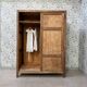 Parisian wardrobe with sliding doors and hanging space (renovated)