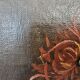 Old Oil on Canvas Painting - Still Life with Bouquet Signed M. G.