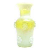 Vase moderne du milieu du siècle, en verre, conçu par J. Słuczan-Orkusz, Pologne, années 1970.