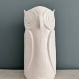 Vintage ceramic owl umbrella stand
