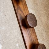 Wooden coat rack