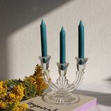 Vintage Crystal Candle Holder Chandelier