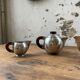 René Delavan Art Deco Pewter Teapot Set