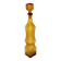 Amber yellow Genie bottle in Empoli glass, Italy, Mid Century