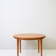 1960s Extendable round dining table